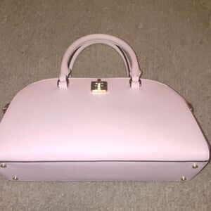 Kate Spade Pink Satchel with Gold Hardware